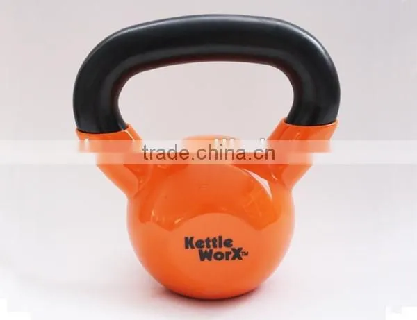 Vinyl /cast Iron/neoprene Coated Kettlebell photo-2