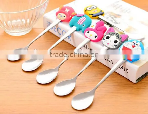 High Quality Kids Cartoon Stainless Steel Spoon/coffee Spoon/ice Cream Spoon photo-4