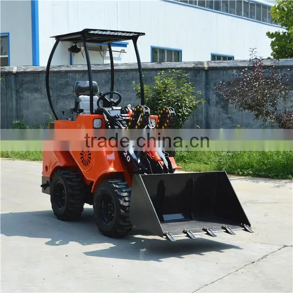 Rated Load Small Front End Wheel Loader Articulated photo-6