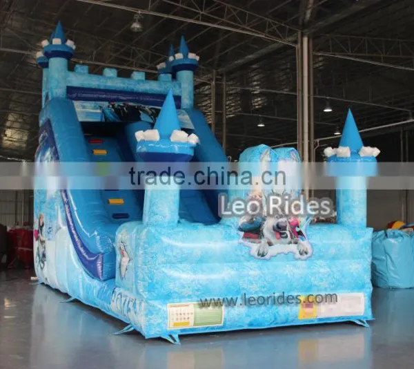 Frozen Inflatable Castle Dry Slide for Rent photo-2