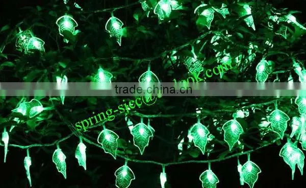 Leaf LED String Lightt for Christmas Decoration Point Party Light photo-3
