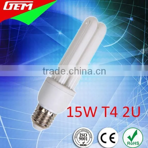 DEF-15 8000Hours E27 6400K 15W T4 2U CFL