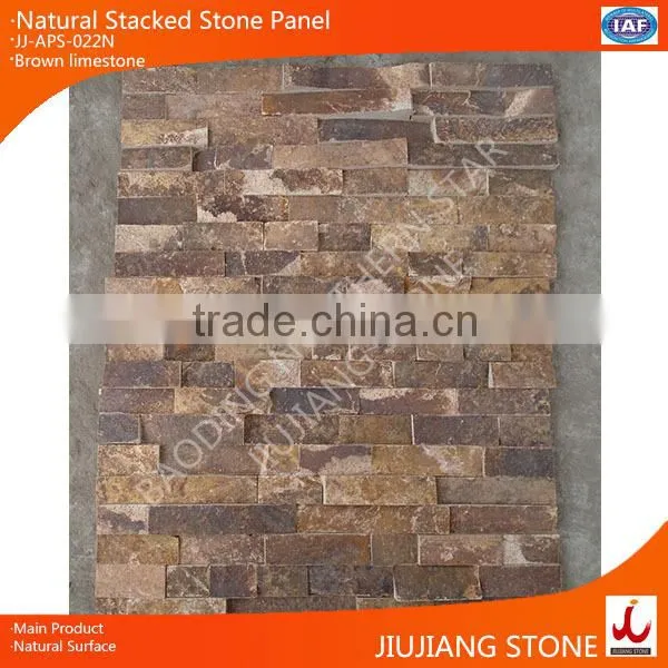 2105 Popular Rustic Stone Stacked for Wall Decoration