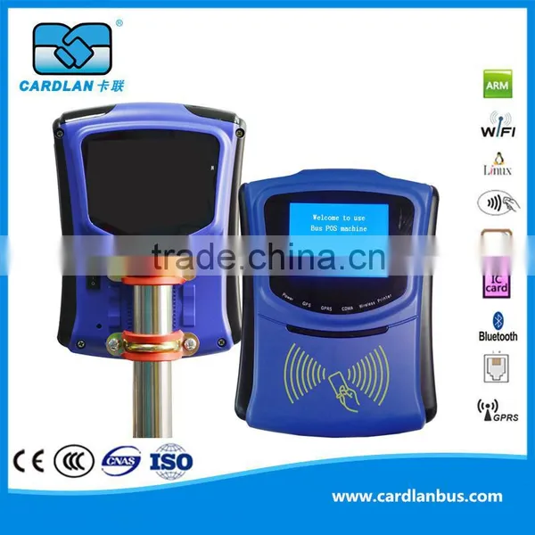 RFID Tag Scanner Used on Bus Support GPRS and GPS