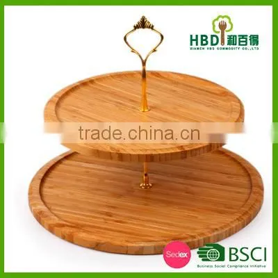 Bamboo Bilayer Lazy Susan photo-3