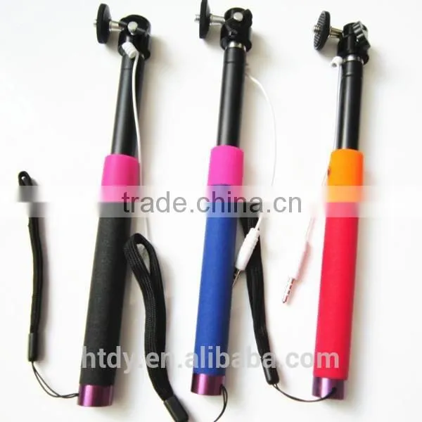 New Bluetooth Selfie Stick,Monopod Selfie Stick With Bluetooth Shutter Button