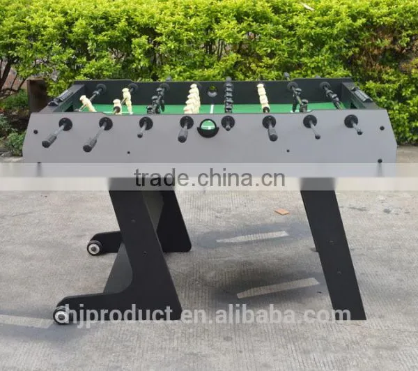 2016 New Professional Folding Foosball Table Floor-standing Football Table Game With 2 Wheels photo-2