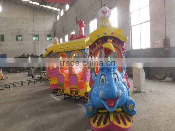 China Factory Amusement Rides!!! China Direct Manufacturer Kids Elephant Train photo-2