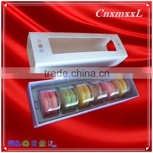 6 Pcs Macarons Paper Box photo-2