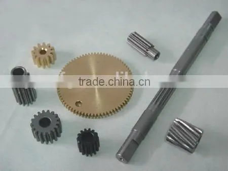 OEM Customized Gear Shaft Worm Gear Machining Parts