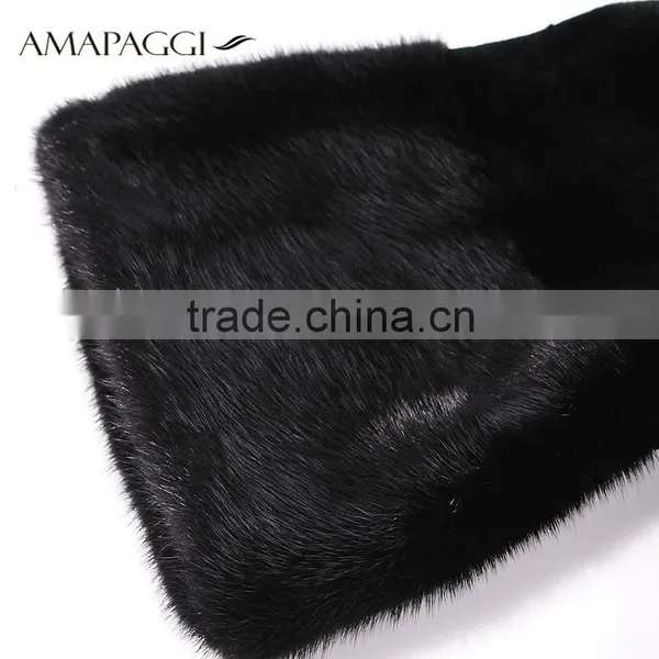 Discout Winter Long 100% Real Mink Women Fur Coat for Sale photo-4
