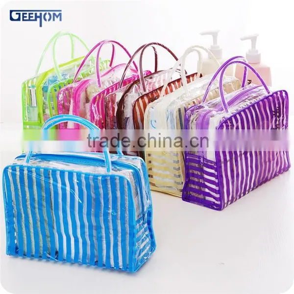 Pvc Waterproof Bath Set Bag, Cheap Toiletry Storage Bag photo-2