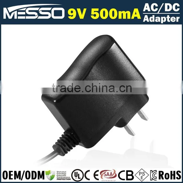 9V 500mA Power Adapter 9V AC DC Adapter 4.5W Switching Power Supply 100V-240V photo-3