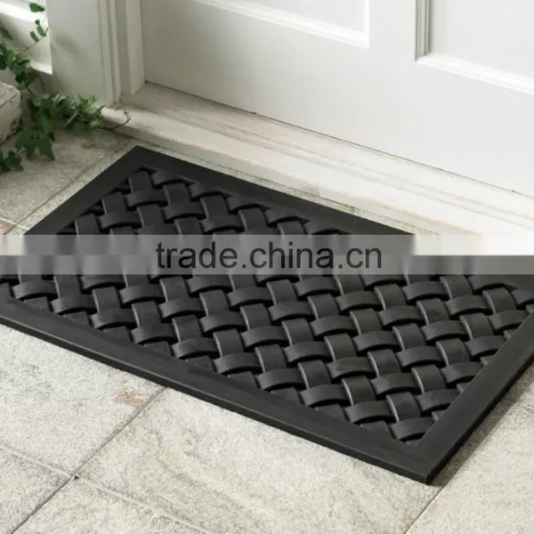 Custom Hollow Rubber Door Mat photo-2