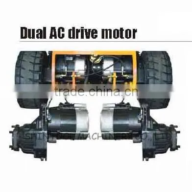 1-2 Ton 3 Wheel Superelastic Electric Forklift Small Turning Radius Forklift Use For Warehouse photo-4