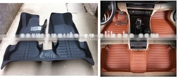 PVC Environmental Material Factory Outlet Car Mat With Carpet photo-2
