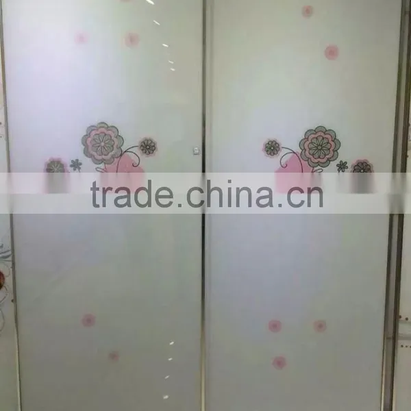 2 Doors Bedroom Furniture Fabric Wardrobe photo-3