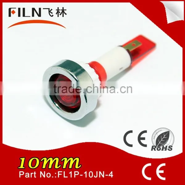 IP67 2015 Waterproof Plastic 10mm 230v Led Neon Signal Light Wall Mount photo-2