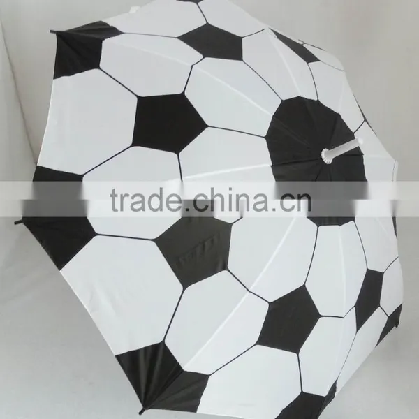 23" Auto Open Football Design Printed Sport Umbrella photo-2