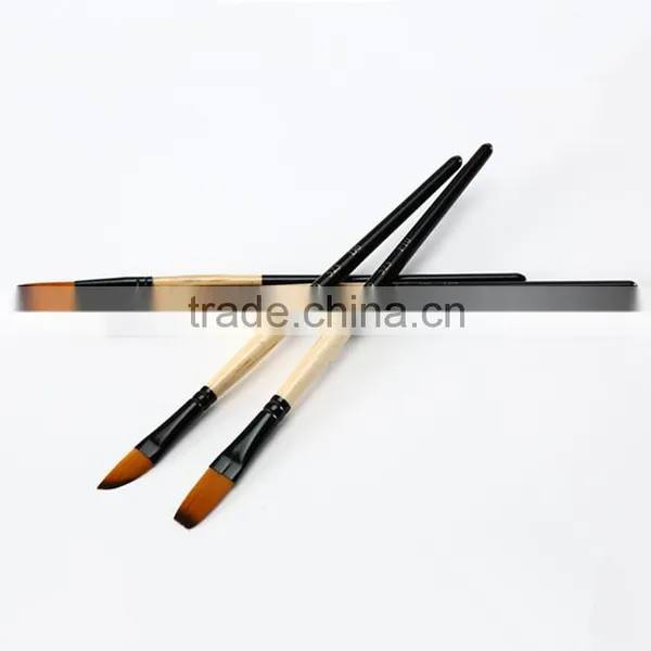 (New) 523 Fine Watercolor Nylon Artist Brush Set 6-pcs photo-2
