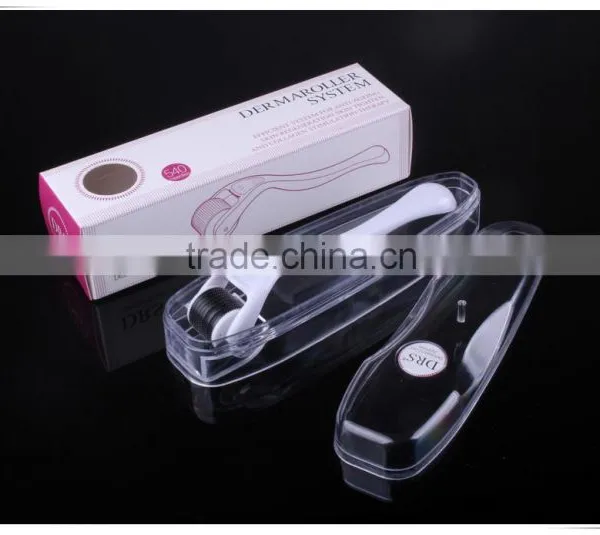 DRS540 Best Seller 540 Needles White , Black , Silver , Gold Color Plastic Handle Derma Roller photo-3