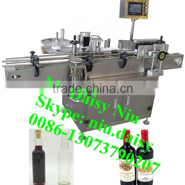 commercial plastic bottle labeling machine/shampoo bottle labeller machine/bottle label printing machine