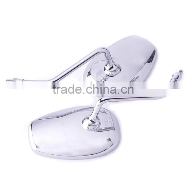 Chrome Rear Side View Mirrors For Kawasaki Vulcan VN900 VN800 VN400 VN250 VN1500 photo-3