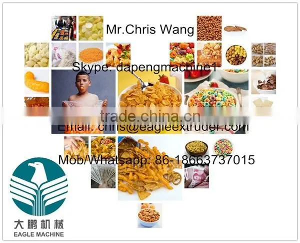 High Quality New Condition Small Scale Corn Flakes/Breafast Cereal Making Machines photo-4