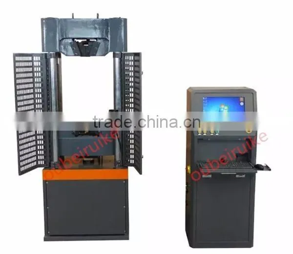 WEW-1000B Series Computer Display Hydraulic Universal Tension Testing Machine Price photo-4