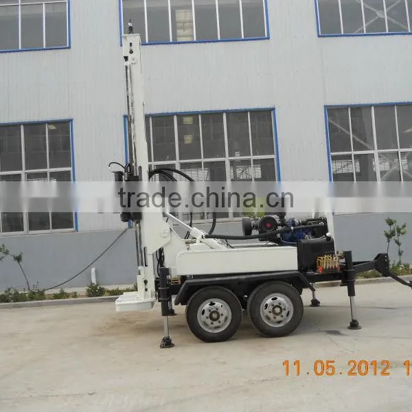 Hydraulic Wheel Water Well Drilling Rig