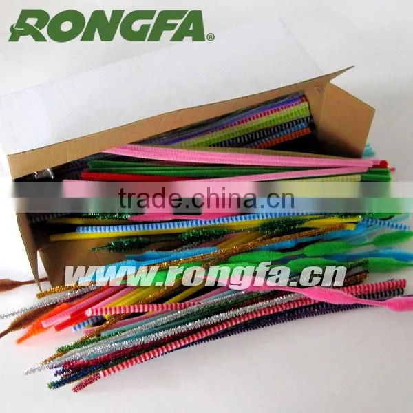 DIY Educational Toy Colorful Wire Chenille Stem photo-6
