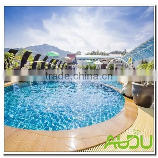 Audu Thailand Sunny Hotel Project Wicker Sun Lounger