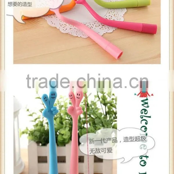 Smile Face Advertsing Plastic Ball Pen, Ball Point Pen Promotional Smile Face Ball Point Pen photo-2