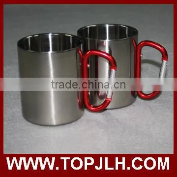 Cheap Promotional Sports Carabiner Stainless Steel Mug for Sublimation photo-2