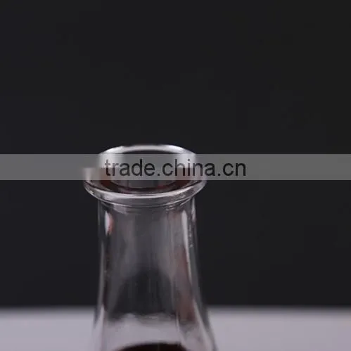 1000ml Red Wine Unique Shaped Glass Bottle With Glass Cork Stopper photo-4