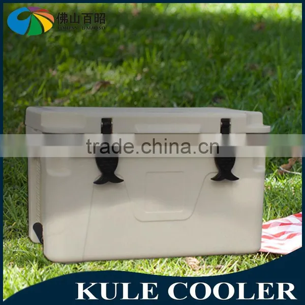 Homothermal Rotomolded Plastic Ice Chest Cooler Box With Wheels