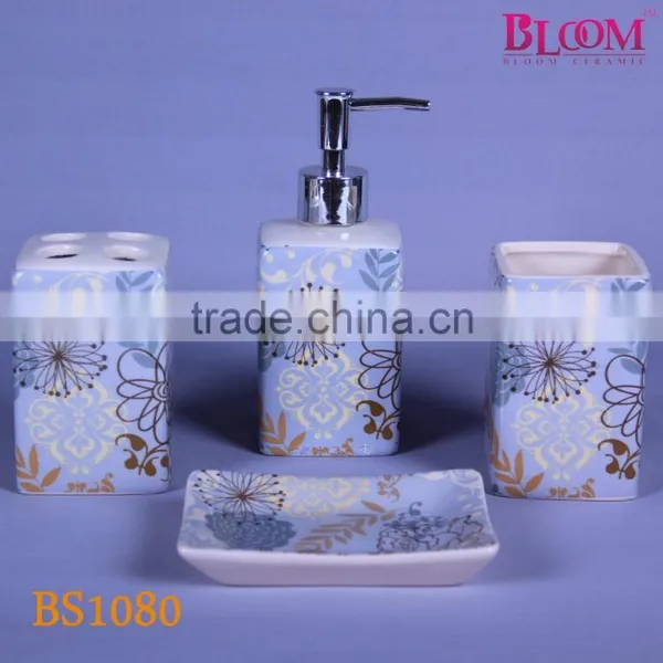 New Arrival Cheap Ceramic Bathroom Set photo-3