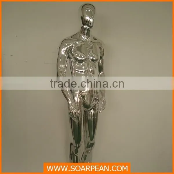 New Products Fiberglass Male Gold Mannequin photo-2