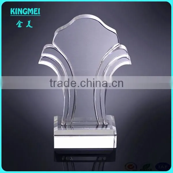 Custom Made Cheap Figure of Buddha Acrylic Crystal 3D Laser Optical Award and Trophy photo-3