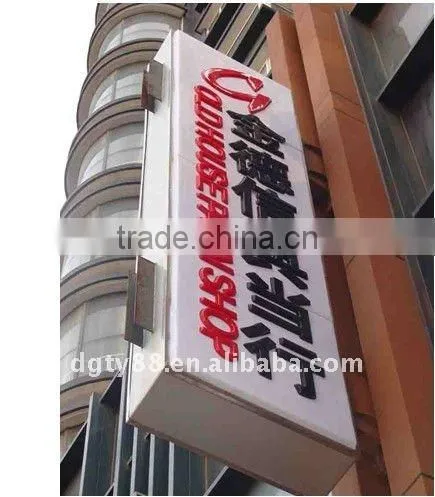 large plastic vacuum thermoforming suction display lightbox cover