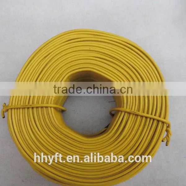 Green/yellow Pvc Coated Iron Tie Wire Square Hole on Sale photo-4