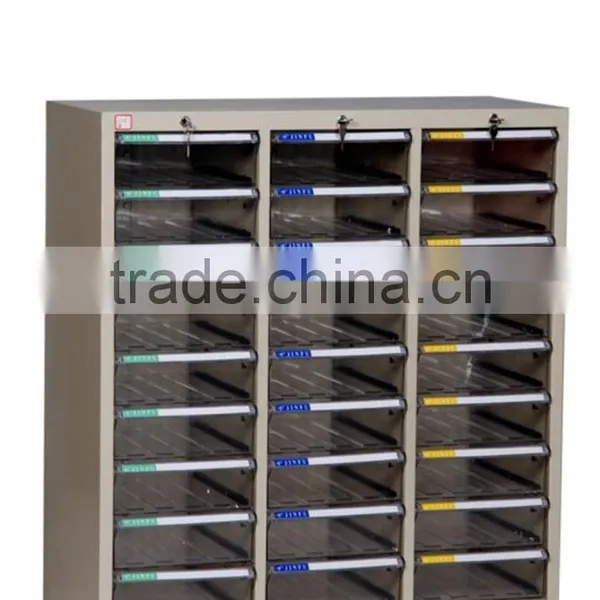 Steel Body Plastic Drawer Spare Parts Storage Cabinet photo-2