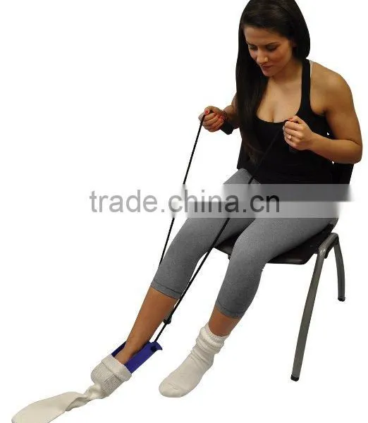 Good Design Sock and Stocking Aid With Built up Foam Handles Pull up Socks photo-4