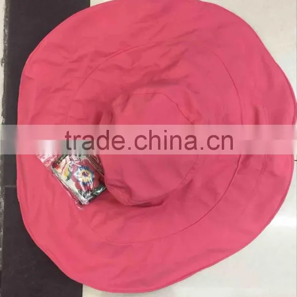 Women Large 18cm Brim Summer Beach Sun Hat photo-2