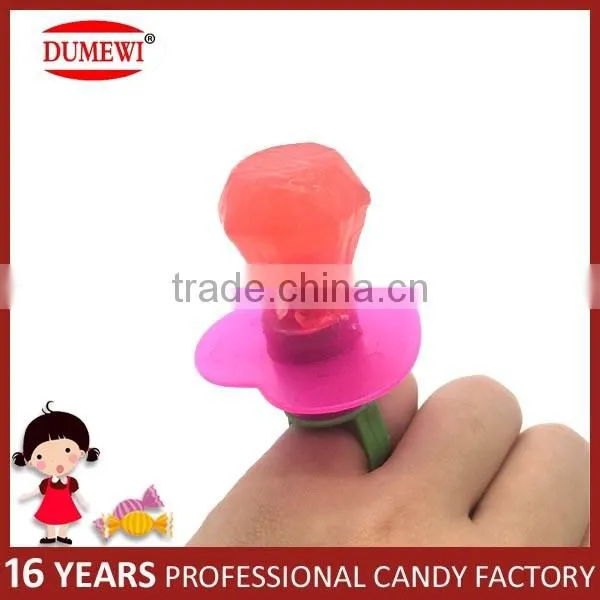 Girl Light Diamond Ring Candy Hard Pop Candy Ring Light photo-2