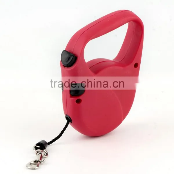 One-handed With Lock Retractable Pet Etendable Leash Lead for Dogs Cats Small Medium Large 3M Red Black Pink High Quality photo-5