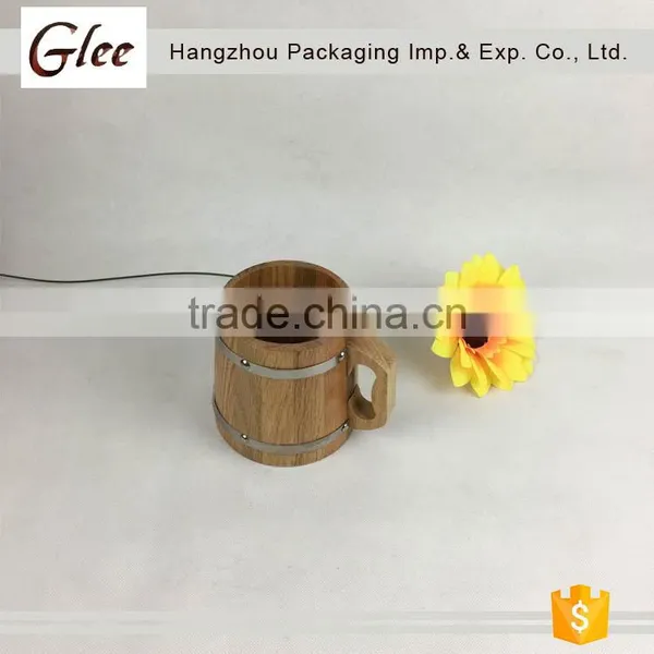 Factory New Style Big Size Cheap Price Wooden Custom Tea Cup photo-2