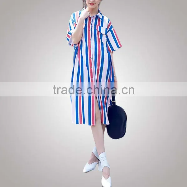 Good Quality Fancy Design Hot Selling Cheesecloth Dress Chinese Clothing Manufacturer photo-2