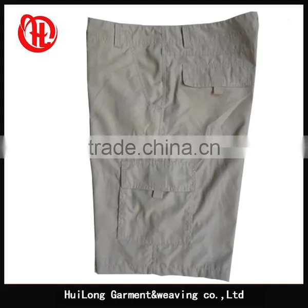 Apparel Men Outdoor Comfortable Solid Cargo Shorts photo-3
