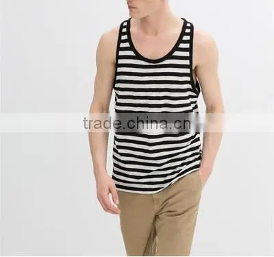 Men's Tank Top, 100% Cotton, New Design for Summer photo-2
